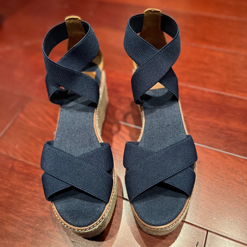 Tory Burch Frieda Espadrille Platform Sandals